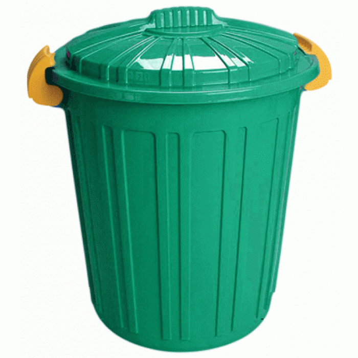 Cos de gunoi N-5 73lt ICIKALA 45x52cm verde MN0131118