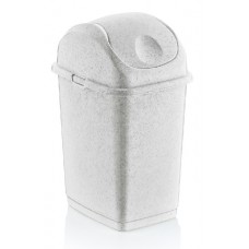 Cos gunoi cu capac batant RAKI ICIKALA 10lt marmor MN0151425