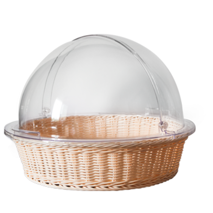 Cos patiserie cu capac glisant RAKI 40x10cm