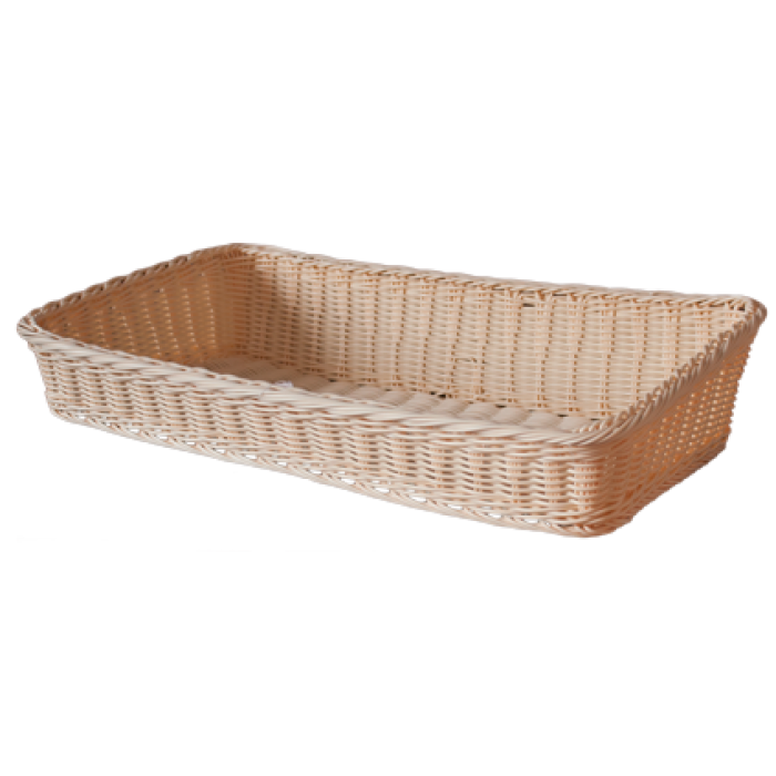 Cos dreptunghiular RAKI 58x31x10cm patiserie, brutarie, crem
