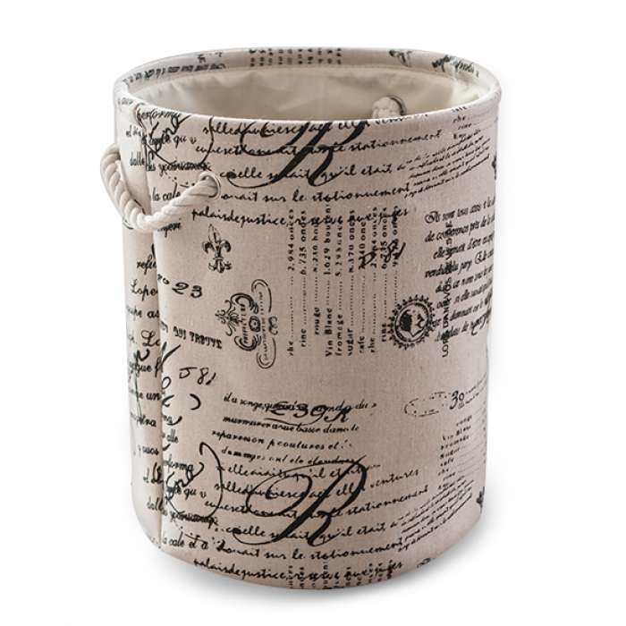 Cos rotund RAKI HIKAPO pentru depozitare textil 35xH38cm MN0188109