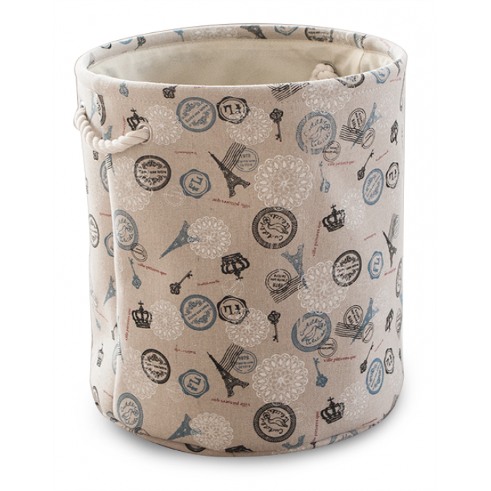 Cos rotund RAKI HIKAPO pentru depozitare textil 35xH38cm MN0188111