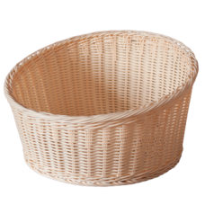 Cos rotund servire paine RAKI 40xh13xH23cm, crem