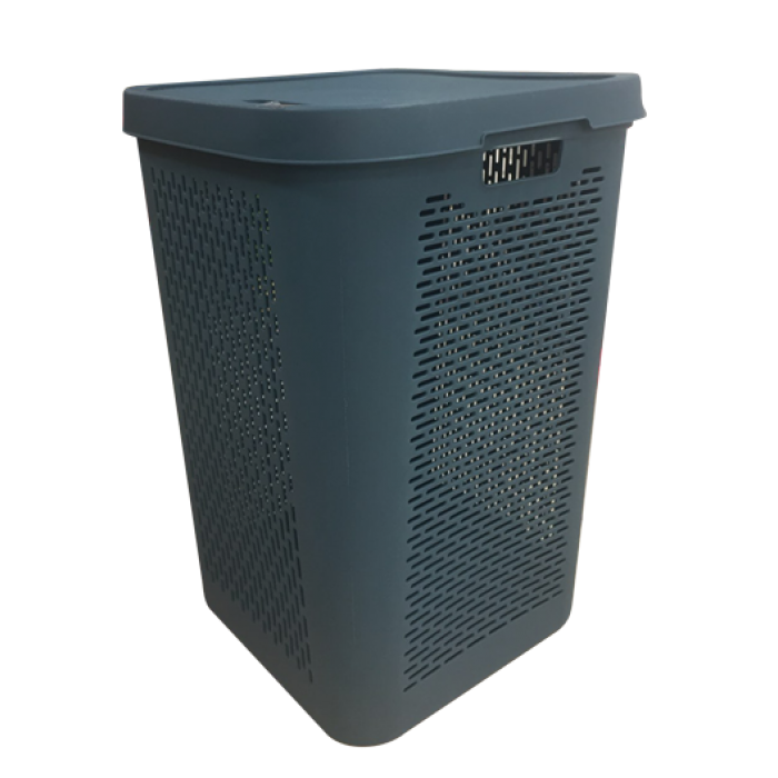 Cos rufe baie patrat RAKI 70lt gri MN0151584