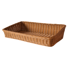 Cos servire paine dreptunghiular RAKI 58x31x10cm, maro