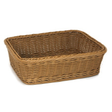 Cos servire paine dreptunghiular RAKI 32,5x26,5x10cm, maro