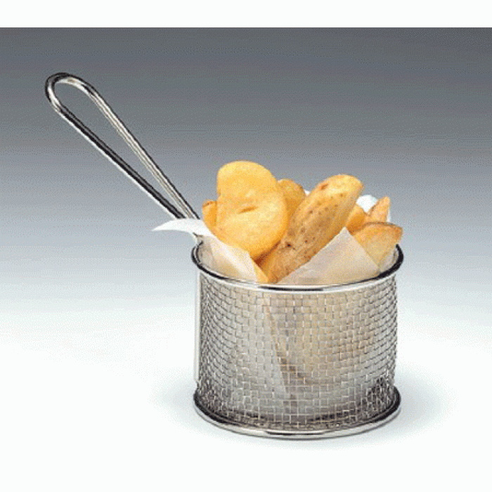 Cosulet rotund servire RAKI pentru cartofi prajiti, snacks 9x9x7,5cm MN0136471
