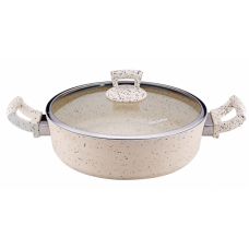Cratita 28x8cm 4,9l GRANITE-CREM MN0189183