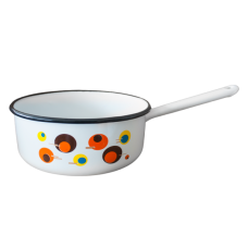 Cratita emailata cu coada RAKI Circle 20cm