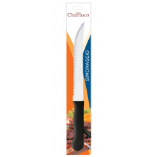Cutit pentru paine 18cm SIMONAGGIO CHURRASCO cu maner negru MN015526