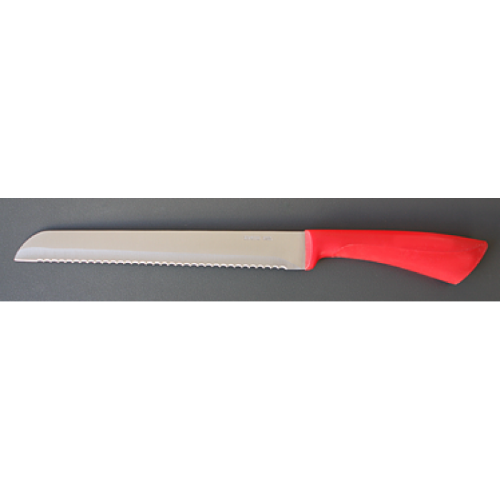 Cutit pentru paine RAKI, 20cm, maner portocaliu