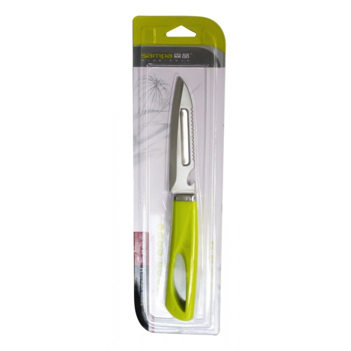Cutit multifunctional pentru legume si fructe RAKI, inox