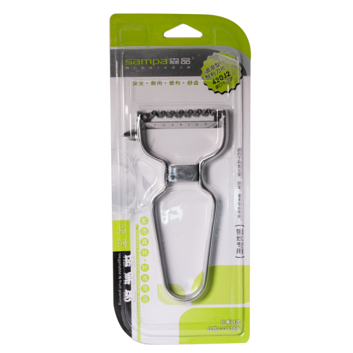 Feliator legume cu lama ondulata RAKI, inox