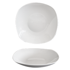 Farfurie din portelan patrata supa 23cm