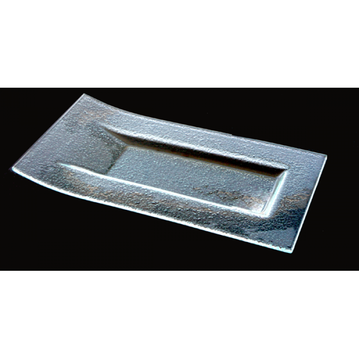 Farfurie dreptunghiulara RAKI 25x40cm neagra MN0103222