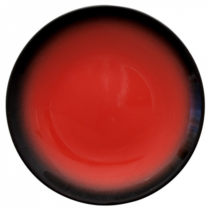 Farfurie GURAL colectia MARMARIS-BLACK,RED 28cm MN0180540