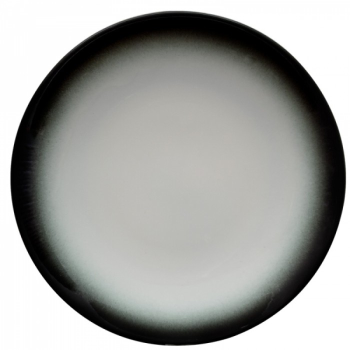 Farfurie GURAL colectia MARMARIS-WHITE,BLACK 25cm MN0180555