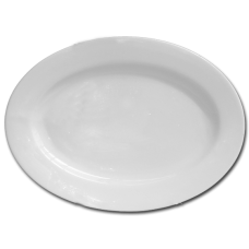 Farfurie oval 36cm din portelan