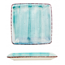 Farfurie patrata GURAL colectia TURQUOISE 19x19cm MN0180473