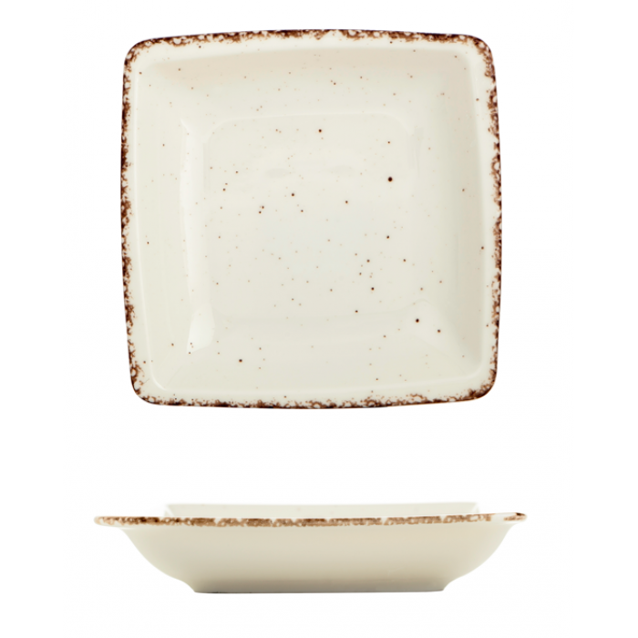 Farfurie patrata supa GURAL colectia SIDE 19x19cm MN0180405