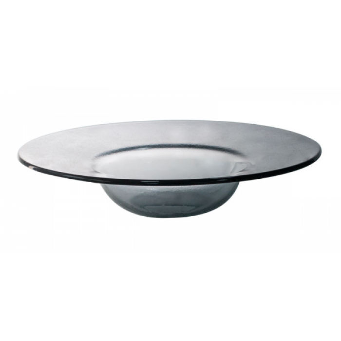 Farfurie RAKI pentru paste din sticla 24cm neagra MN0103239