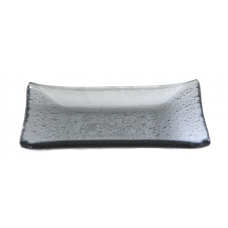 Farfurioara aperetive,alune,fistic,migdale RAKI 6x10cm dreptunghilara neagra MN0103200