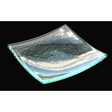 Farfurioara patrata RAKI aperetive,alune,fistic,migdale 10x10cm alba MN0103195