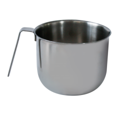 Cana lapte profesionala din inox RAKI 1,1L D12xh10cm