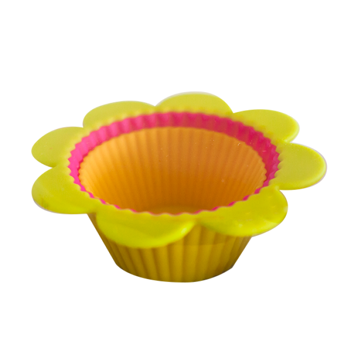 Forme silicon briose floare MN0198424 set 6 piese