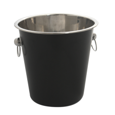 Frapiera inox RAKI 22cm cu inele, neagra