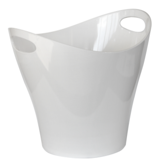 Frapiera alba din policarbonat RAKI 6l