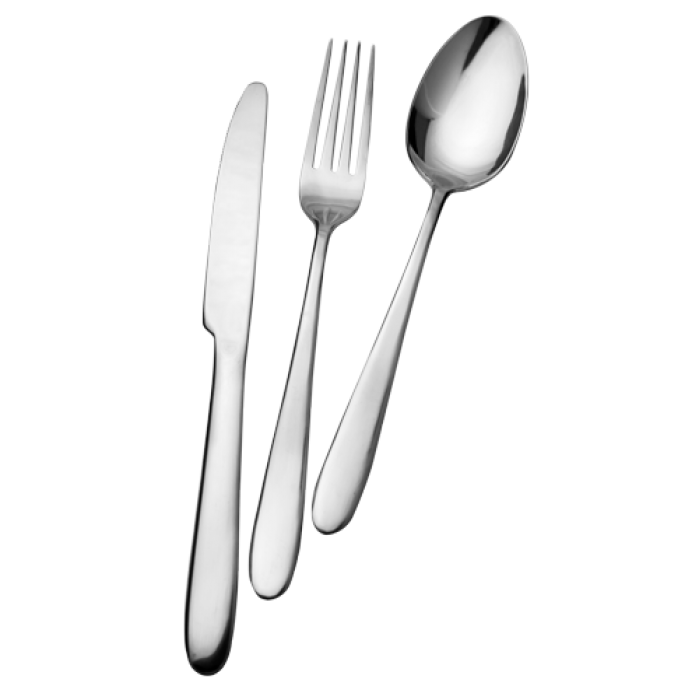 Set 6 furculite pentru desert CULINARO GRACY, inox