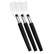 Furculita set 3 bucati SIMONAGGIO BELIZE cu maner plastic culoare neagra MN015514