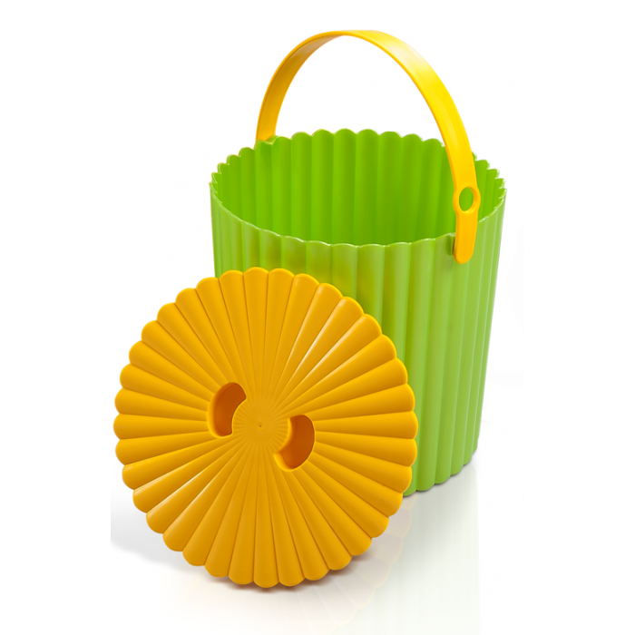 Galeata cu capac diferite culori TRENDY MN013074