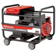 Generator curent monofazat cu motor Honda H 5500M AUT, 5.5KVA benzina,panou automat pornire