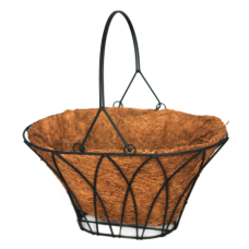 Ghiveci cosulet flori cu fibra de nuca de cocos 46x35x19cm MN019789