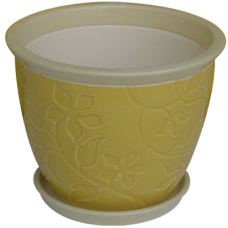 Ghiveci din ceramica pentru flori cu suport 6121 MN019707