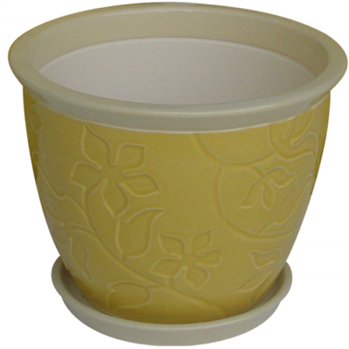 Ghiveci din ceramica pentru flori cu suport 6121 MN019707