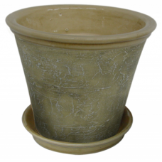 Ghiveci din ceramica pentru flori cu suport 6125 MN019710