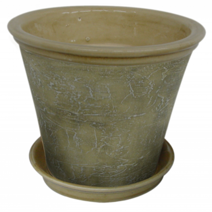 Ghiveci din ceramica pentru flori cu suport 6125 MN019710