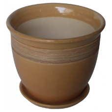 Ghiveci din ceramica pentru flori cu suport 6133B MN019712