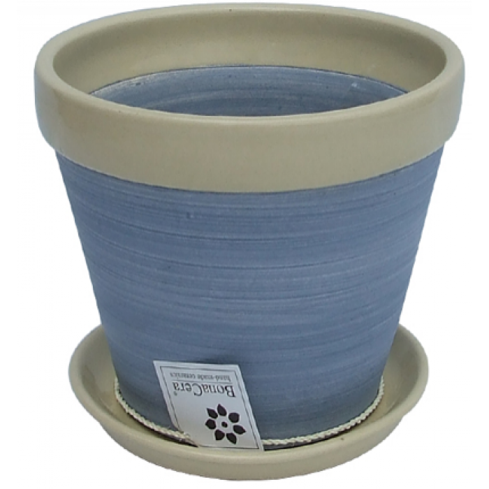 Ghiveci din ceramica pentru flori cu suport 6139 MN019713