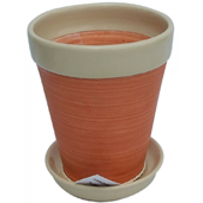 Ghiveci din ceramica pentru flori cu suport 6139 MN019713