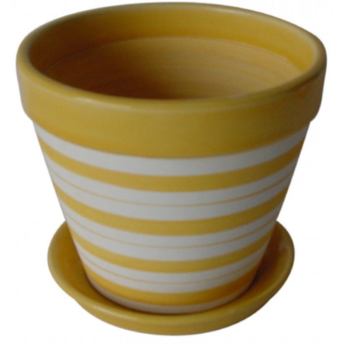 Ghiveci din ceramica pentru flori cu suport 6139 MN019713