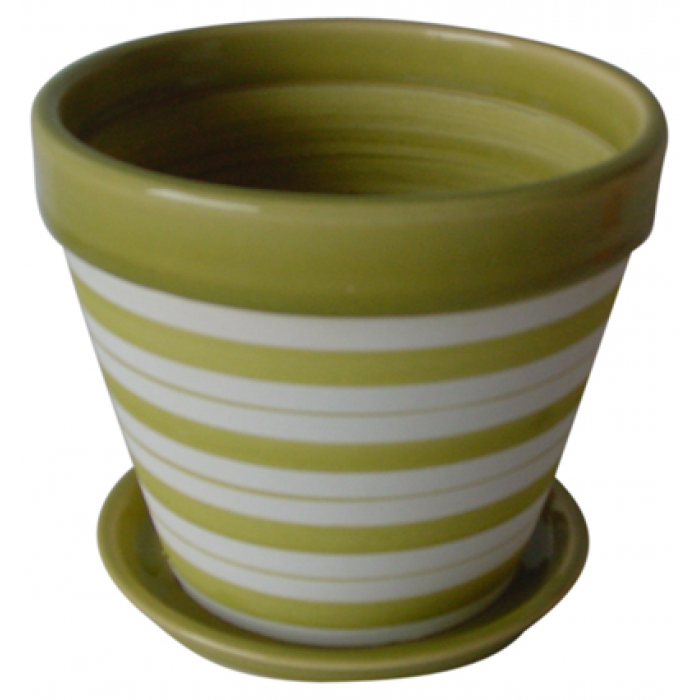 Ghiveci din ceramica pentru flori cu suport 6139 MN019713