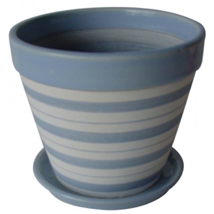 Ghiveci din ceramica pentru flori cu suport 6139 MN019713