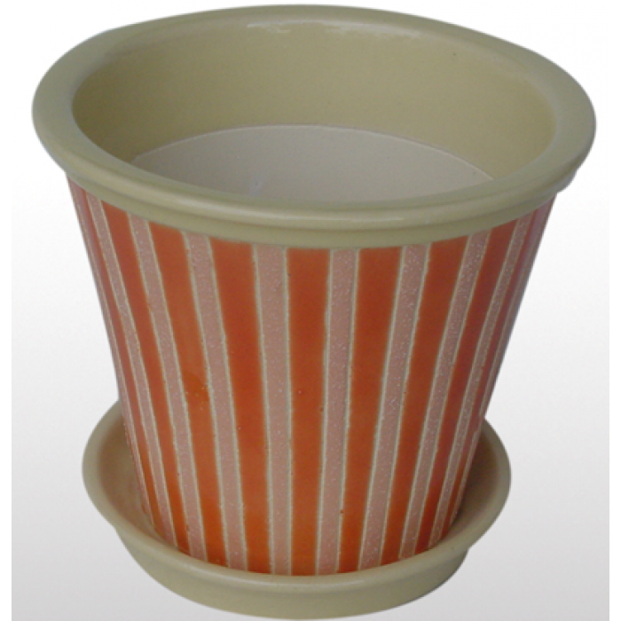 Ghiveci din ceramica pentru flori cu suport 6142 MN019714