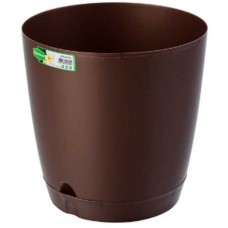 Ghiveci flori FIDJI N-5 9lt cafea 23xh25cm MN0151221