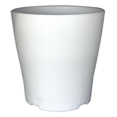 Ghiveci flori GARDENIA 19x18,5cm alb MN0150122