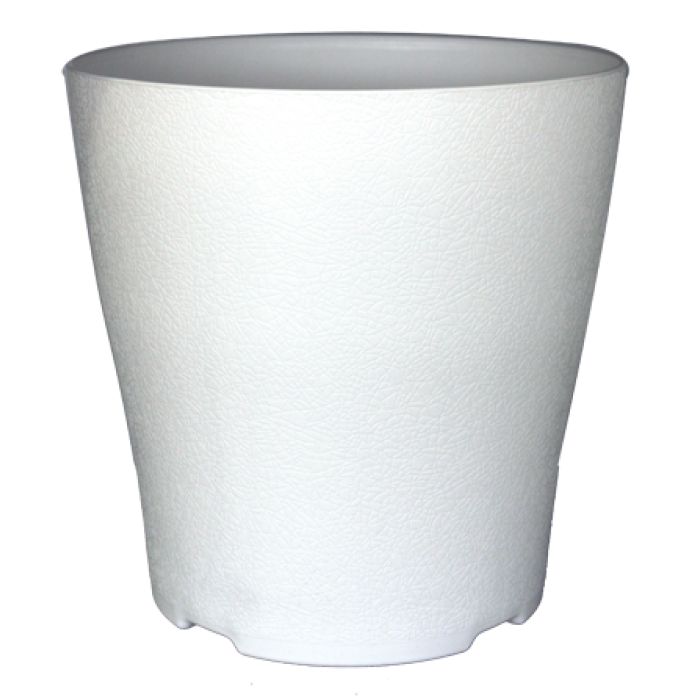 Ghiveci flori GARDENIA 19x18,5cm alb MN0150122